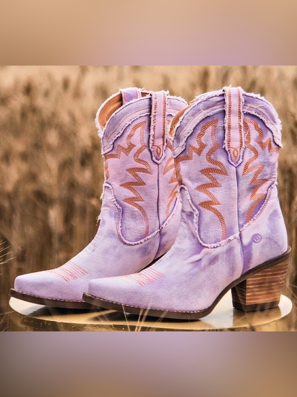 Dingo by Dan Post Y'all Need Dolly Purple DI950 size 11 brand new